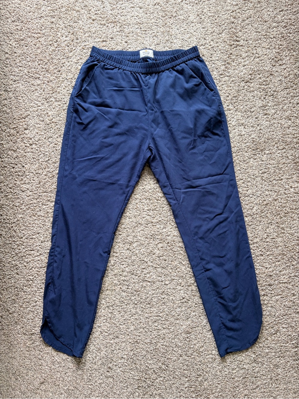 Marine Layer Deep Navy Relaxed Jogger Pants